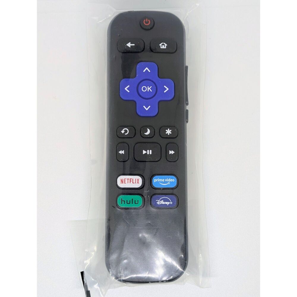 Replacement Roku TV Remote Control for TCL, Hisense & Onn Roku Smart TVs
